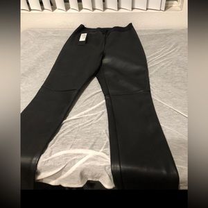 Marciano stretch waist leather pants